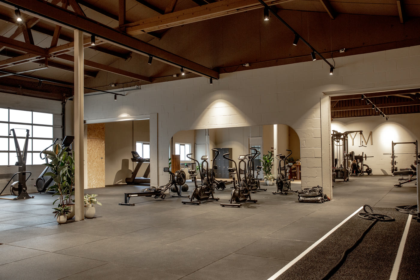 Sportschool inrichten